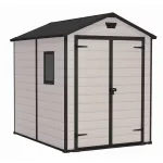 Keter MANOR 6 x 8 DD kerti tároló bézs, padlóval