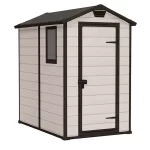 Keter MANOR kert tároló, 4 x 6 bézs, padlóval