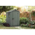 Keter Darwin 4 x 6 kerti tároló, zöld, padlóval