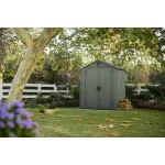 Keter Darwin 6 x 4 kerti tároló, zöld, padlóval