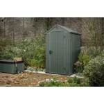 Keter Darwin 4 x 4 zöld kerti tároló padlóval