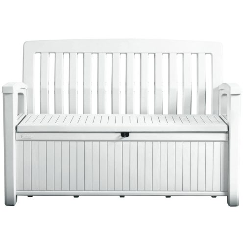 Keter Patio Bench kerti pad, fehér