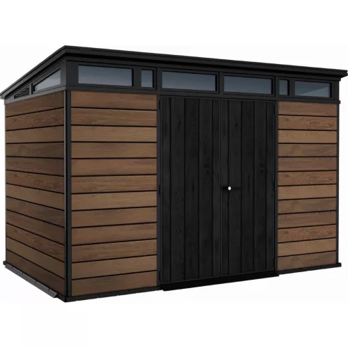 Kerti ház Keter Signature 11x7 dió, padlóval