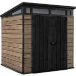 Kerti ház Keter PENT Signature 7x7 kőrisfa, , padlóval