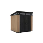 Kerti ház Keter PENT Signature 7x7 Vertical barna, padlóval