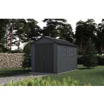 Kerti ház Keter Newton Plus széles 11x7,5 szürke, padozattal