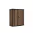 Kerti doboz Keter Signature 1400 l Walnut színben