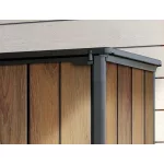 Kerti doboz Keter Signature 1400 l Walnut színben