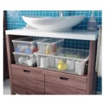 KIS C Box M átlátszó tárolódoboz