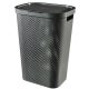 Curver Infinity Dots 60L szennyestartó kosár grafit