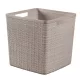 Box Curver Jute Cube 17L taupe