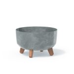 Prosperplast GRACIA LOW kaspó 28,5 cm beton effect