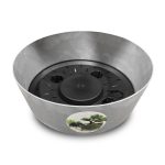 Prosperplast GRACIA LOW kaspó 28,5 cm beton effect