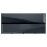 Prosperplast CASCADE GARDEN WALL 2 db-os kaspó készlet antracit