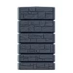 Prosperplast TOWER STONE hordó antracit 500l