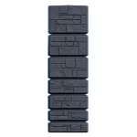 Prosperplast TOWER STONE hordó antracit 350l