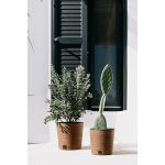 Prosperplast FURU ROUND LOW ECO WOOD kaspó 30 cm naturo