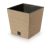 Prosperplast FURU SQUARE LOW ECO WOOD kaspó 30 cm naturo