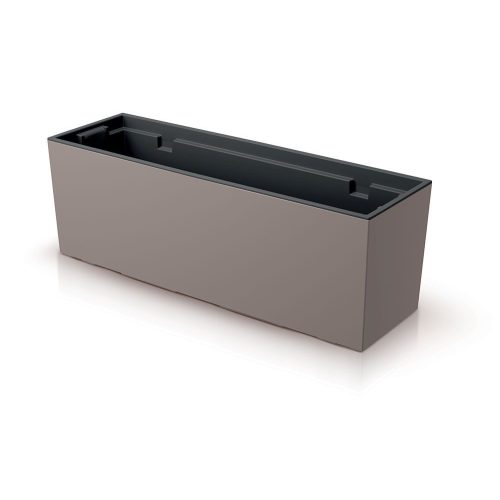 Prosperplast URBI CASE kaspó 77 cm mocca