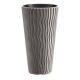 Prosperplast SANDY SLIM virágcserép szürke 34,9 cm
