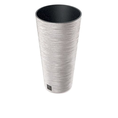 Prosperplast FURU SLIM ECO WOOD 30 cm fehér virágcserép