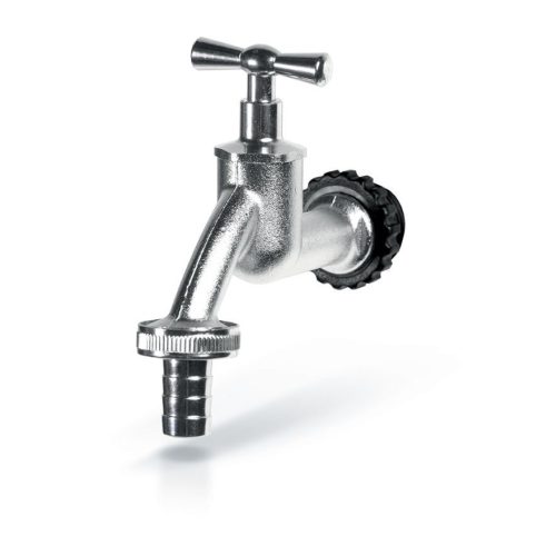 Tartozékok Prosperplast tartozékok fém csap esővizes hordóhoz ezüst színben