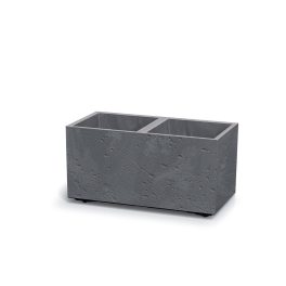   Virágcserép Prosperplast SIERRA CASE beton effect  57,7 cm szürke