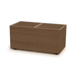 Virágtartó Prosperplast MADERA CASE eco fa 77 cm natur