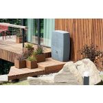 Prosperplast MADERA SQUARE öko fa 28,8 cm kávébarna