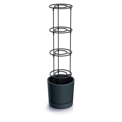 Virágcserép Prosperplast HOME GROWER paradicsom termesztéséhez 14,5 l antracit színben