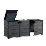 Keter Hide Away kerti láda-  bővítő modul a 120l-es szemetes tárolóhoz