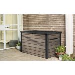 Kerti láda Keter Deco 870 l kőrisfa színben