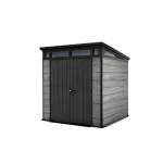 Kerti ház Keter PENT Signature 7x7 Storm Grey, padlóval