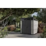 Kerti ház Keter PENT Signature 7x7 Storm Grey, padlóval