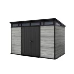 Kerti ház Keter PENT Signature 11x7 Storm Grey, padlóval