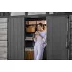 Kerti ház Keter PENT Signature 11x7 Storm Grey, padlóval