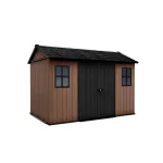 Keter Newton Plus wide 11x7,5 barna kerti ház padlóval