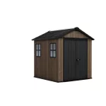 Keter Apex 7,5 x 7 Walnut kerti ház, padlóval