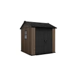 Keter Apex 7,5 x 7 Walnut kerti ház, padlóval