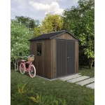 Keter Apex 7,5 x 7 Walnut kerti ház, padlóval