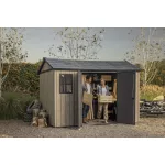 Keter Apex 7,5 x 11 Ashwood kerti ház, padlóval