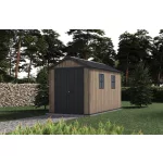 Keter Apex 7,5 x 11 Ashwood kerti ház, padlóval