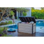 Kerti tároló Keter Deco 870 l storm grey