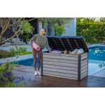 Kerti tároló Keter Deco 870 l storm grey