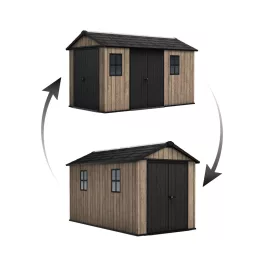 Keter Apex 7,5 x 13 Ashwood kerti ház, padlóval