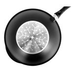 G21 Cheff 36 cm wok serpenyő fedéllel