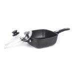 G21 Cook mély serpenyő fedéllel és levehető fogantyúval, 26 cm