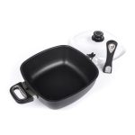 G21 Cook mély serpenyő fedéllel és levehető fogantyúval, 26 cm