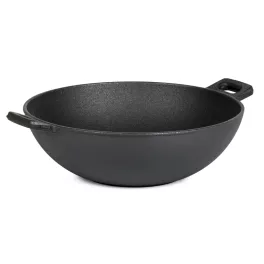   G21 Grillező szerszámok G21 wok grill serpenyő, öntöttvas