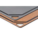 G21 EcoCut vágódeszka természetes cellulózból – 2 db-os készlet, barna